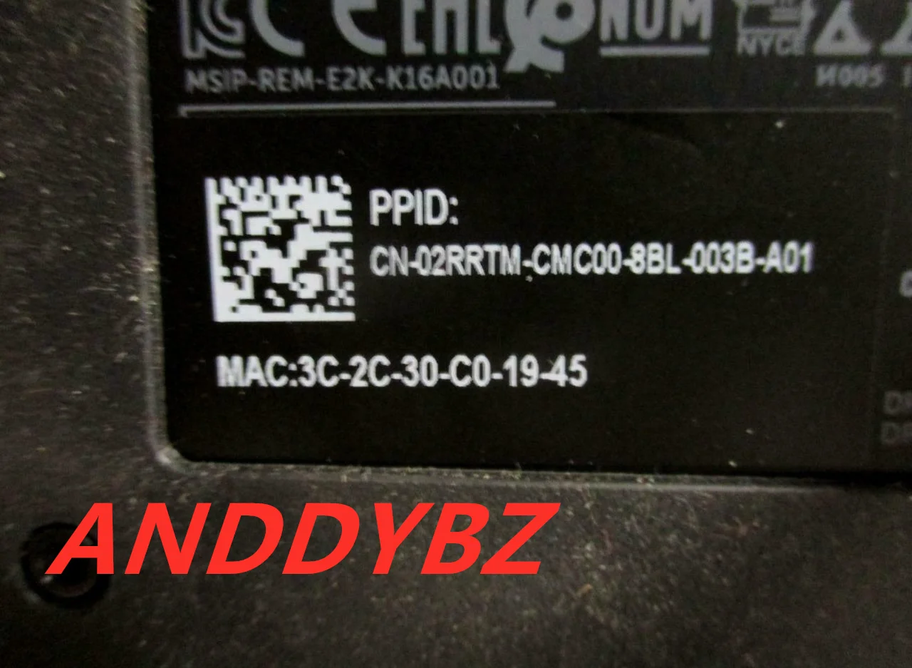 Originale 2Rrtm 02Rrtm Per Dell 2Rrtm Thunderbolt Docking Station K16A No Adattatore Ac Tesed Ok