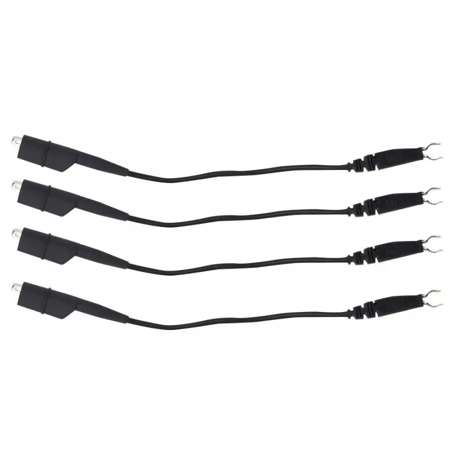 4Pcs Oscilloscope Probe Ground Lead Wire Cable with Clip