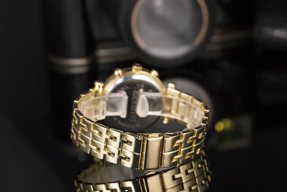 Relogio Feminino, новинка, роскошные женские часы от известного бренда GENEVA, женские часы, золотые наручные часы, кварцевые наручные часы