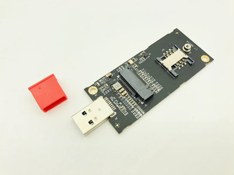 Сетевые карты USB Ethernet USIM адаптер NGFF M.2 ключ B к USB 3,0 карта для настольного ПК с sim-разъемом 6pin для модуля WWAN/LTE