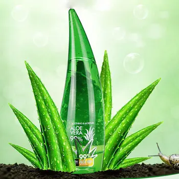 

60g Facial Aloe Gel Skin Soothing Sun Wound Repair Whiten Aloe Gel Anti-mosquito Bite Eliminate Acne Swelling Moisturizing Cream
