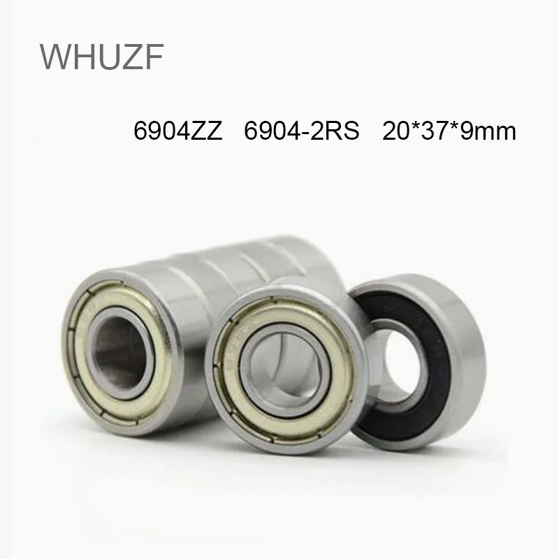 

WHUZF Free Shipping 6904-2RS 6904ZZ Bearing ABEC-1 20x37x9 mm Thin Section 6904 2RS Ball Bearings 6904RS 61904 2Z 2RZ