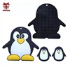 BOBO.BOX 1pc Silicone Teether Animal Silicone Teething Toy Pendant Christmas Nursing Gifts Silicone Beads  Rodents Baby Teether 1
