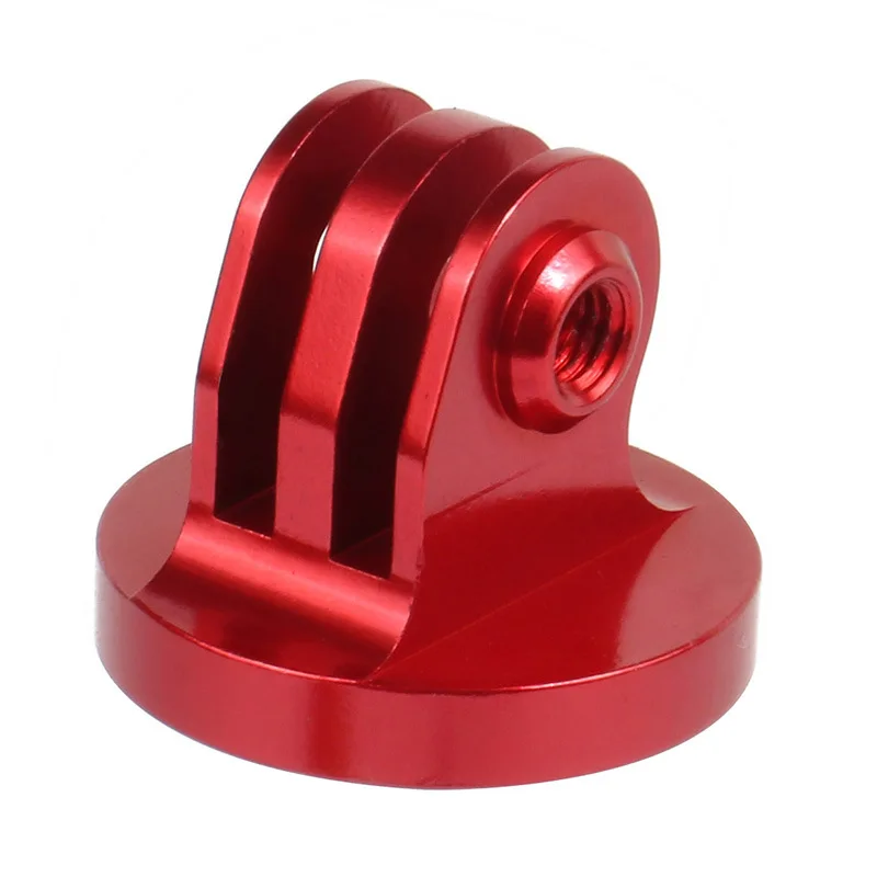 1/4 Inch Screw Hole Tripod Mount CNC Adapter For GoPro For DJI OSMO Action Adapter Camera Accessories Aluminum Alloy New