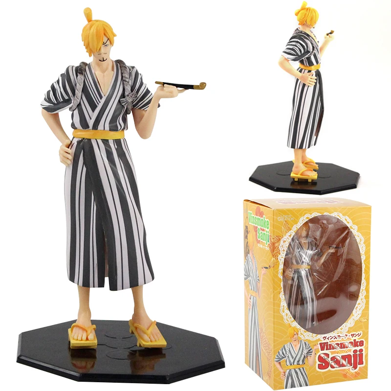 24 5 см аниме One Piece Vinsmoke Sanji экшн фигурка ПВХ Коллекционная модель игрушка кукла