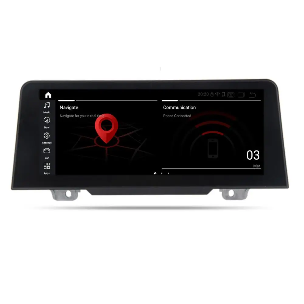 Best COIKA DVD Player 8-CORE CPU Android 9.0 System Car GPS For BMW F22 F45 F46 F87 2013-2017 Touch Screen Stereo IPS WIFI BT Google 1