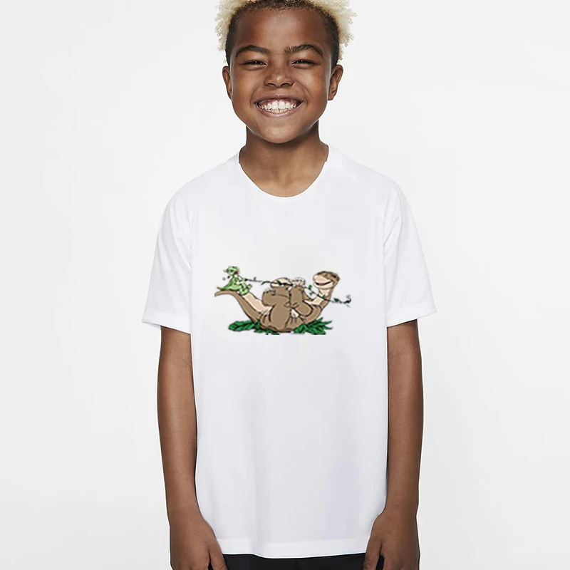 Rainbow Dragon Tshirt Unisex Boys Clothes Baby T Shirt Cotton Short Sleeve Tops Girls Baby T-Shirt for Teenager Casual Camiseta - Цвет: 2