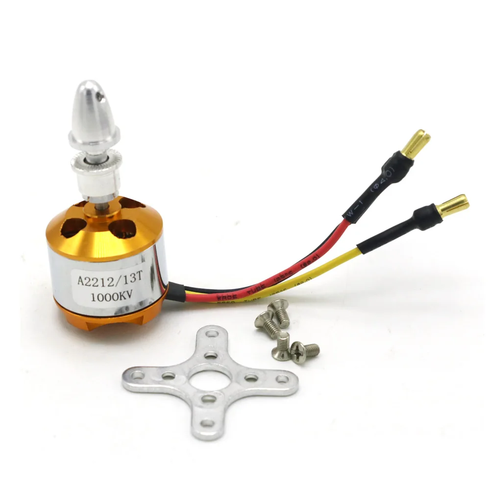 Motor sem Escova Servo para rc 30a 40a - Blheli Esc Sg90 9g Micro Avião Asa Fixa Helicóptero A2212 2212 2200kv 1400kv 1000kv 18 A2212 2212 2200kv 1400kv 1000kv motor sem