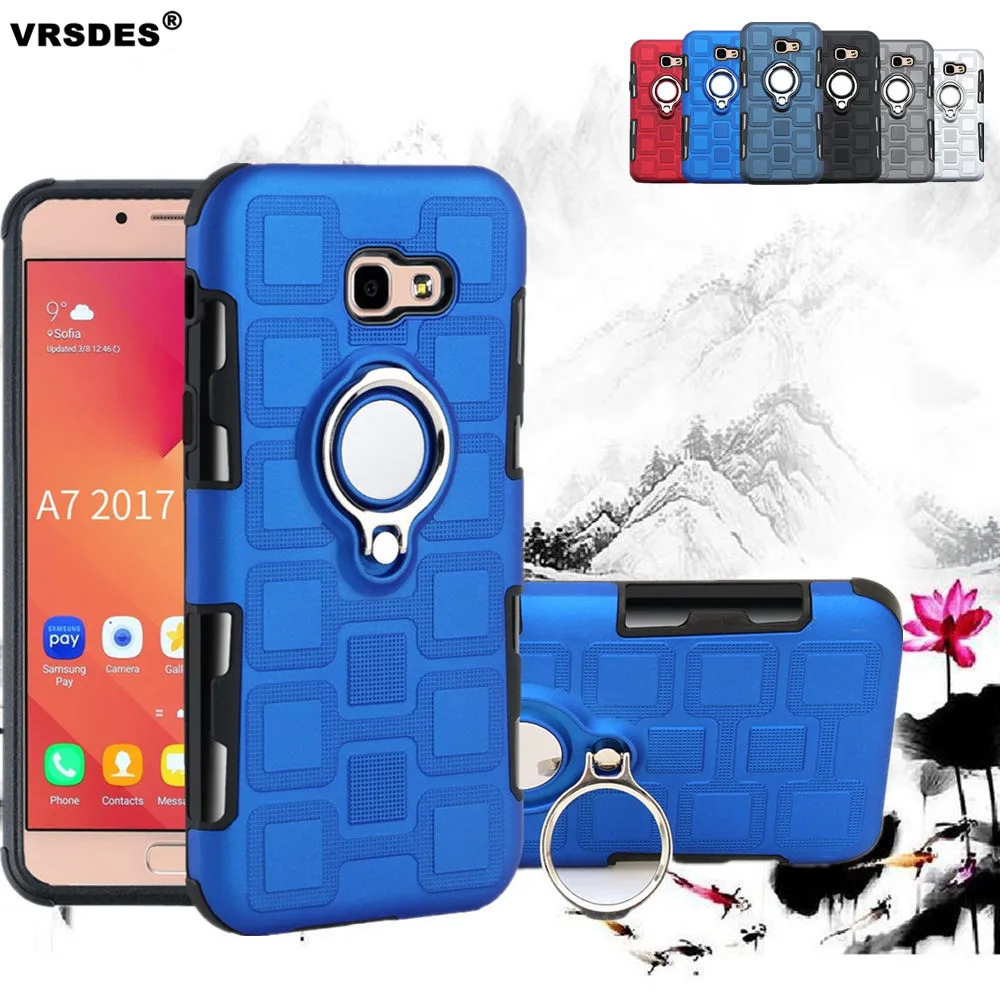 Luxury Armor Case For Samsung Galaxy A7 A5 A3 2017 J7 J5 Pro J2 Prime A720 A520 A320 J730 J530 EU Shockproof Hard Cover | Мобильные