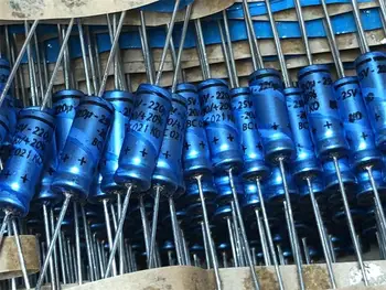 

Imported capacitor Electronics (BC) 220uF 25V DC fever axial cathode electrolytic capacitor