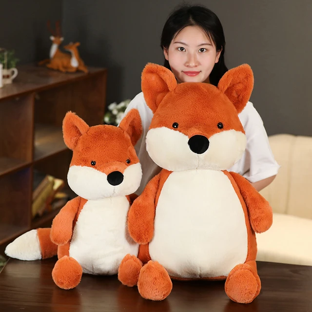 Soft Fluffy Plush Doll Cartoon, Stuffed Plush Animals Fox