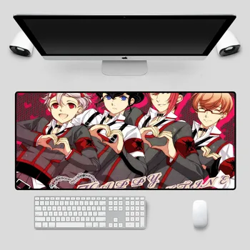 

Gaming Mouse Pad Animal Four Handsome Boys Black Seams Computer Notebook Office Gaming Accessories Mouse Pad Desk