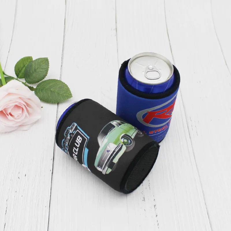 

100pcs Neoprene Beer Cooler Sleeve Promotional Stubby Holders Stubbie For Business Can Holder Wedding Gifts Customised Coolers