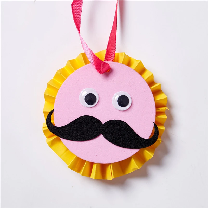 Детский сад много декоративных поделок diy игрушки папа медаль ремесла детские развивающие игрушки для детей подарок девочка/мальчик Рождественский подарок 16901
