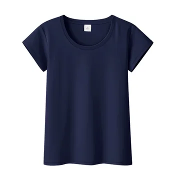 

Summer 2020 short t shirt Blue Women sleeve Top Garment