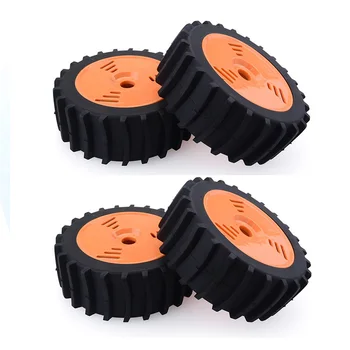 

4Pcs 1/8 RC Off Road Buggy Snow Sand Paddle Tires Tyre Wheel for HSP HPI Baja Carson Hobao Kyosho