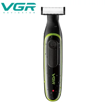 

VGR V-017 Man's Electric Shver Small T Knife Minimalist Shaving USB Rechargable Body Washable Noise Reduction