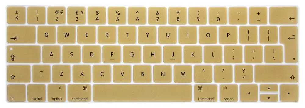 Английская крышка клавиатуры ЕС Защитная пленка для Macbook Pro 13,3 A1706 A1989 и 15,4 дюймов A1707 A1990 с сенсорной панелью
