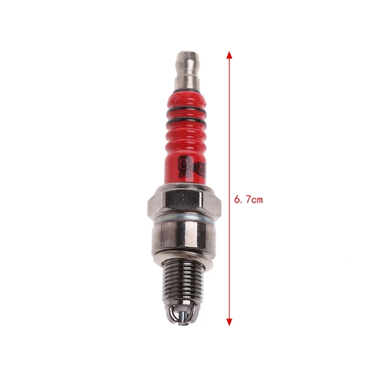 1 Pair Scooter Motorcycle Racing Spark Plug Engine 3 Electrode GY6 50cc 150cc Rep C7HA C7HSA dropshipping for car accessories 1 Pair Scooter Motorcycle Racing Spark Plug Engine 3 Electrode GY6 50cc 150cc Rep C7HA C7HSA dropshipping for car accessories