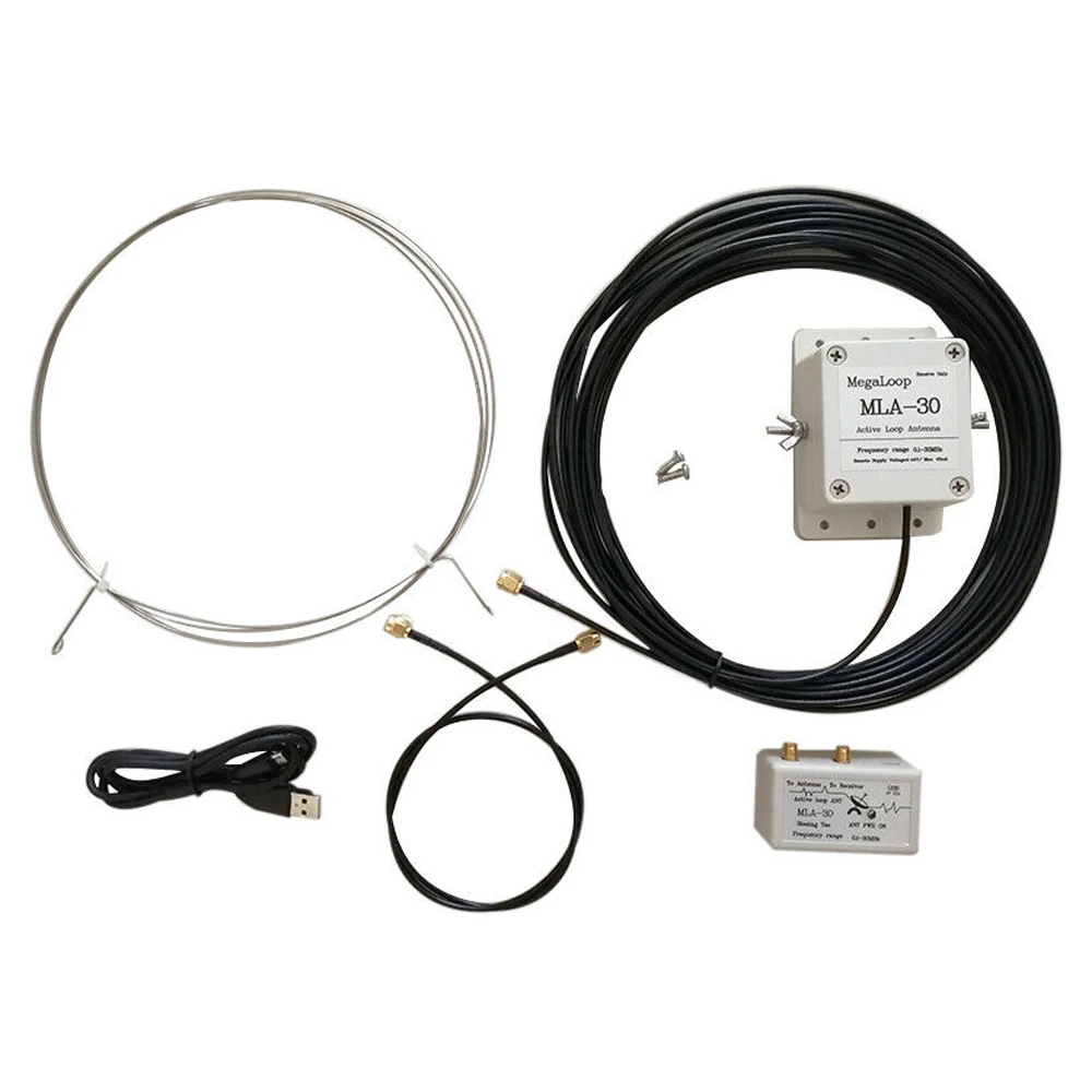 Антенна MLA 30 100 кгц МГц SNR улучшающая кольцевая активная непромокаемая петля