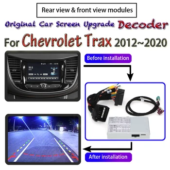 

For Chevrolet Trax 2012~2020 Rear View Camera Adapter Reversing Parking Original Screen Upgrading Back Up Camera Module Decoding