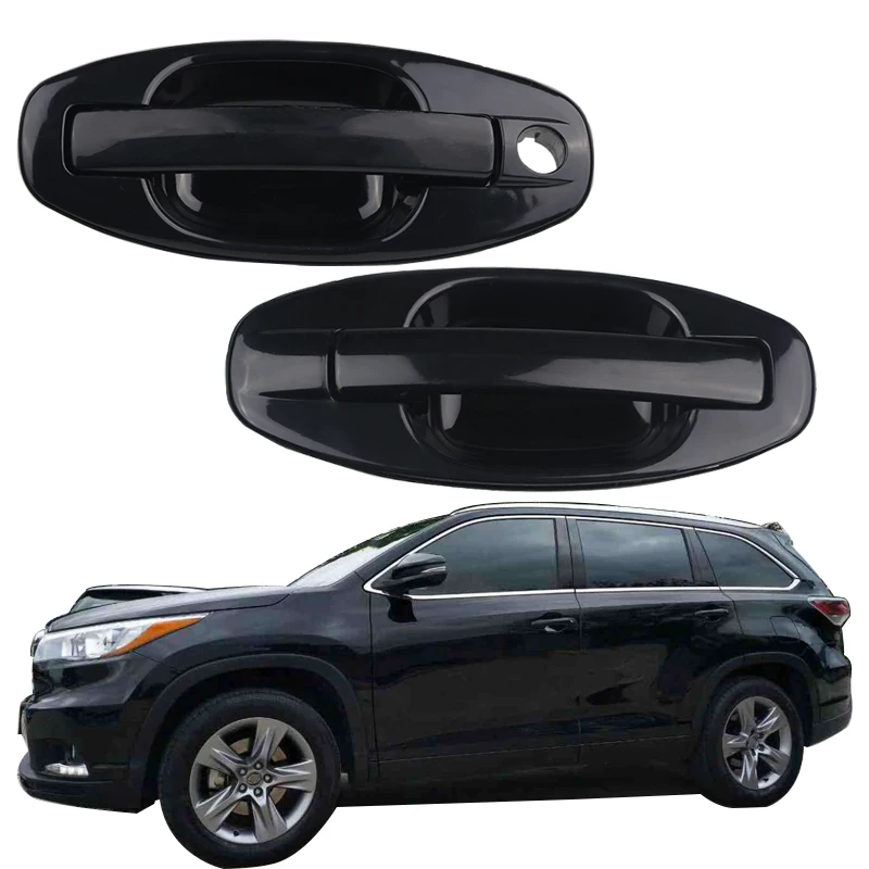 

l For Hyundai Handle Exterior Door Handle 4 Doors Car Outside Handle Bow Santa Fe 2001-2006 82650-26000 82660-26000 Outside Door