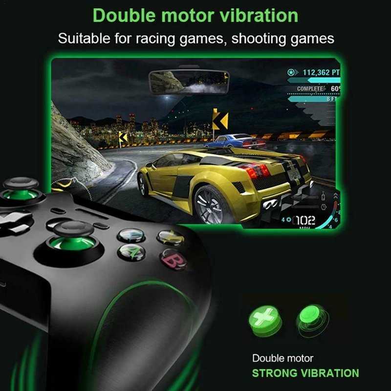 2,4G беспроводной игровой контроллер геймпад джойстик комплект для Xbox One PS3 ПК Android