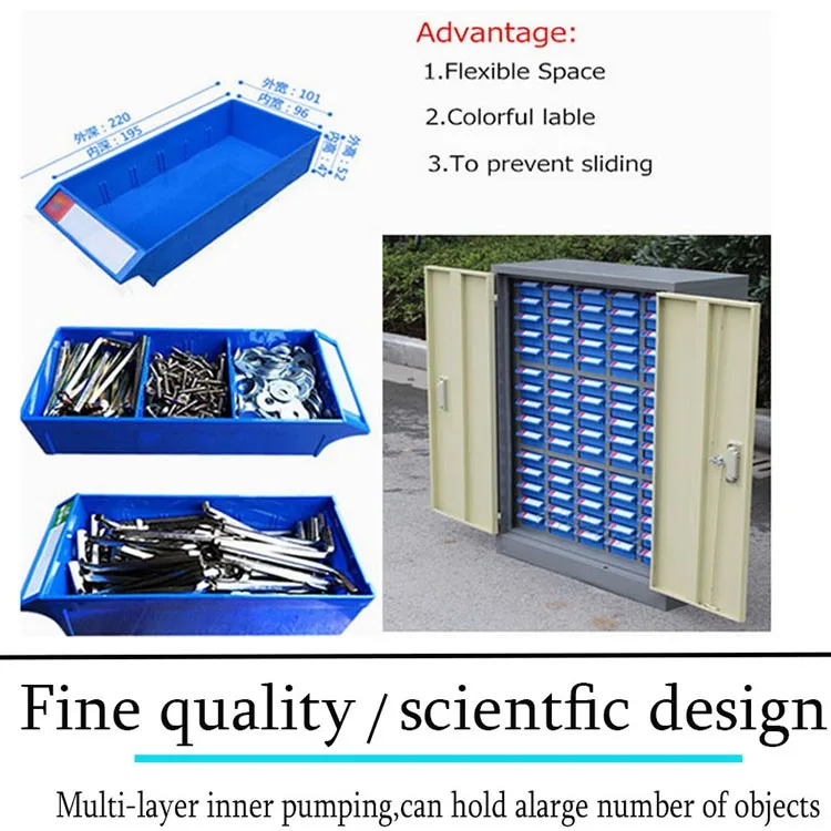 Parts Cabinet Drawer 30/48/75 Plastic Screw Material Storage Cabinet -  China Warehouse Parts Storage Cabinet, Mutil-Functional