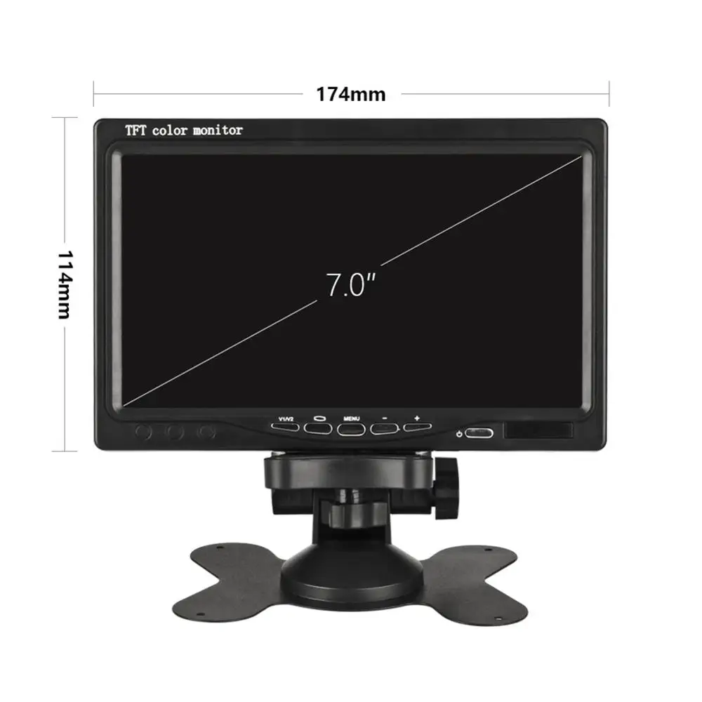 7 Inch On-board Display With Built-in Wireless Bus Camera HD Night Vision Truck