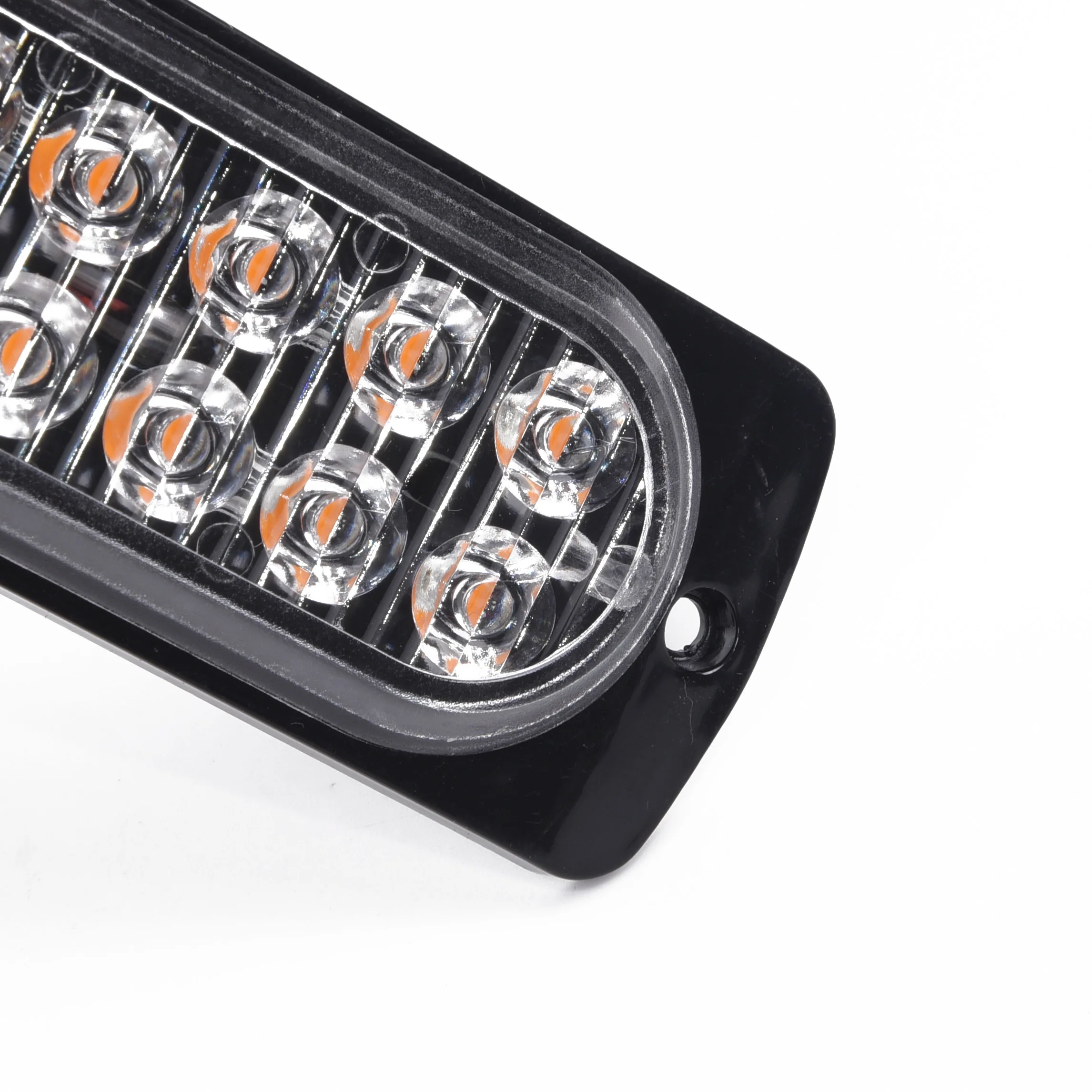 

2pcs Auto Warning Light 12LED 36W 6500K Bar Signal Waterproof Super Bright Beam Bulbs Set Exterior Parts Lamps
