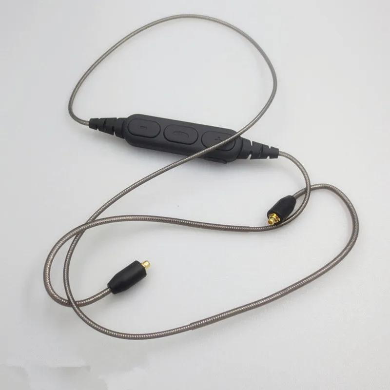 MULTICOLOR Сменный аудиокабель MMCX с поддержкой Bluetooth для наушников SHURE SE215/535/UE900, подходит для многих наушников 23 AugT1 - Цвет: MULTICOLOR