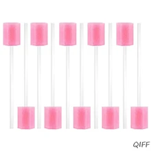 10 шт./компл. одноразовые Уход за полостью рта губки тампоны Unflavored стерильные Стоматологическая Swabsticks