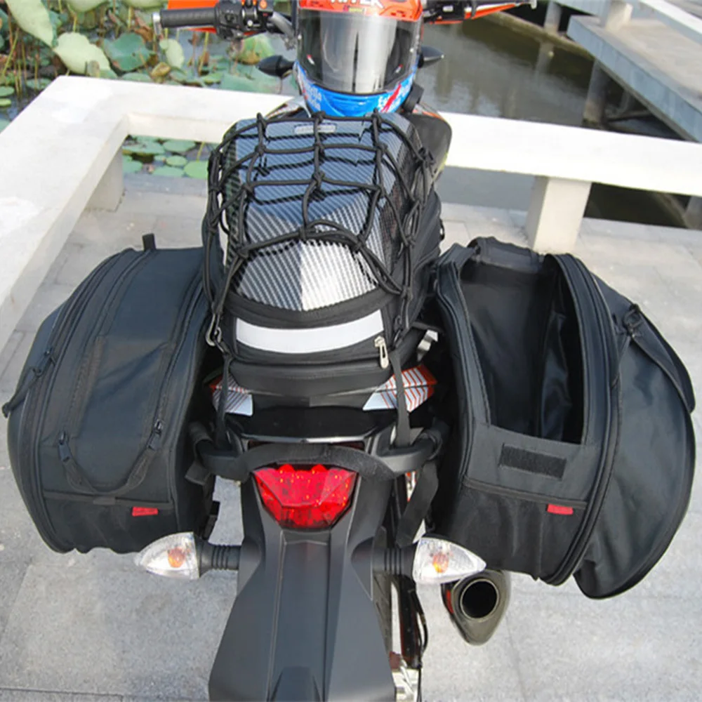 

Motorcycle Waterproof Racing Helmet Travel Bags Suitcase Saddlebags For KTM PIAGGIO Aprilia Motor