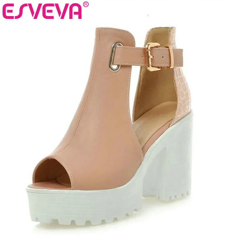 chaussure ete talon carre