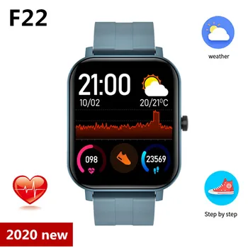 

F22 smart watch fitness tracker DIY dial heart rate monitor health monitoring IP67 waterproof bracelet supports Android and IOS