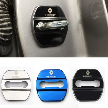 

Stainless Steel car covers Door lock cover case for Renault Koleos KADJAR accessories car styling