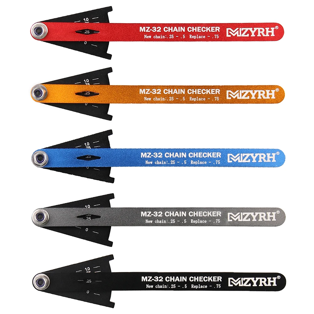 Bicycle Chain Checker Multi-Functional Bike Chain Wear Indicator Tool Cycling Repair Tool Kit for Bicycle