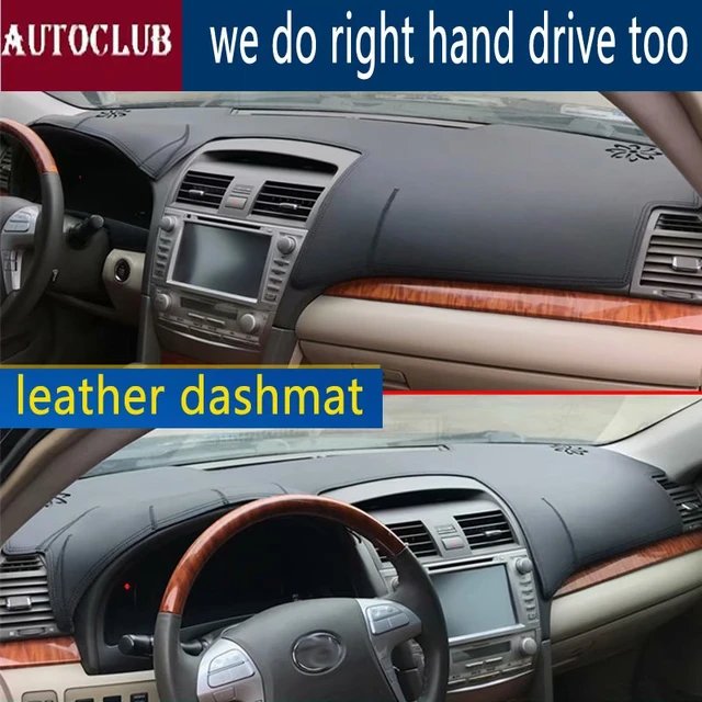 For Toyota Camry XV40 2006-2011 Car Leather Dashmat Dashboard Cover Pad Dash  Mat SunShade Carpet Auto 2007 2008 2009 2010 - AliExpress