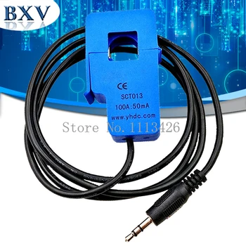 

1PCS/LOT Non-invasive Split Core Current Transformer AC current sensor 100A SCT-013-000 NEW
