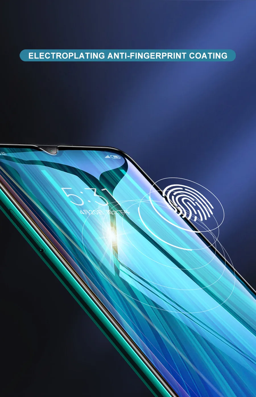 Закаленное стекло для Xiao mi Red mi Note 7 5 6A 8A 8 Pro mi 9T lite A3 Защитное стекло для экрана на красном mi note 7 8 Pro стекло