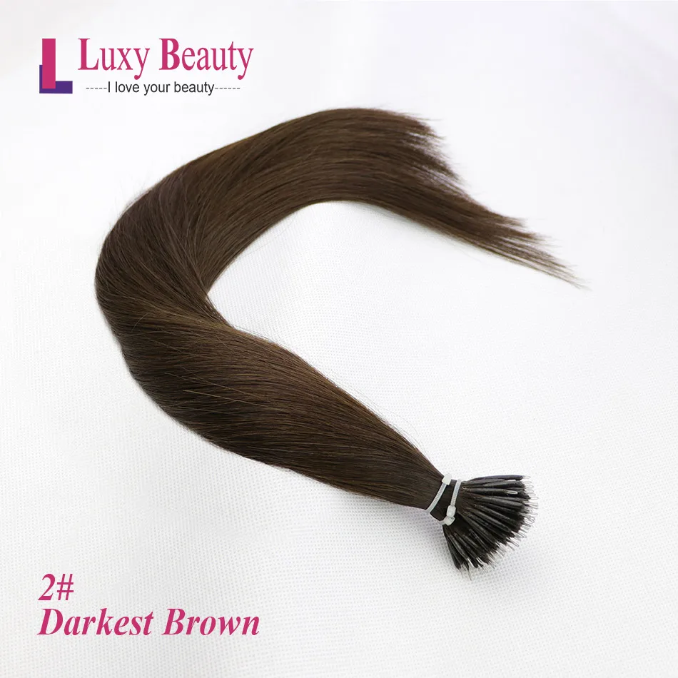 Lucybeauty 1" 1 г/шт. Remy нано-наращивание волос микро кольцо нано бусина волосы микро звено наращивание волос 8 цветов - Цвет: #2