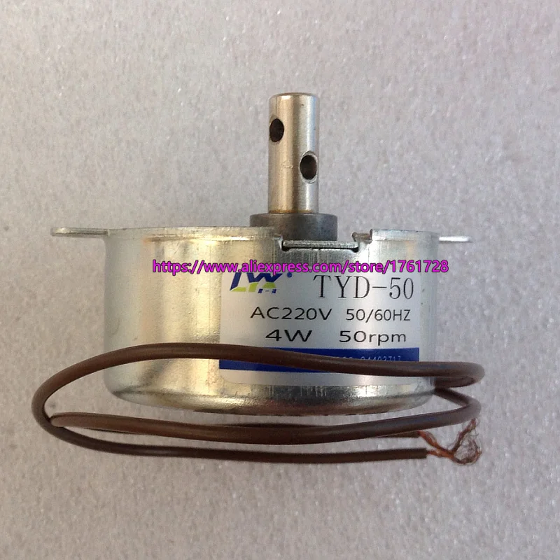 50*23mm TYD-50 220V 4W 50rpm permanent magnet synchronous motor TYD50 AC gear ~ | Обустройство дома