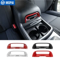 MOPAI Car Center Console bracciolo Box interruttore pulsante decorazione adesivi copertura per Dodge Charger 2011-2020 accessori interni