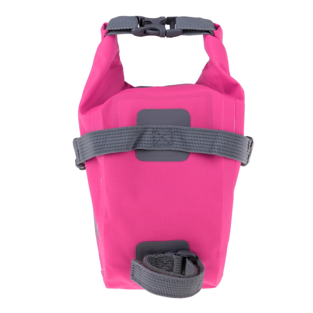 Waterproof Mountain Road Bicycle Under Seat Pack, Reflective Cycling Rear Large Storage Pouch Rear Top Tube Bag