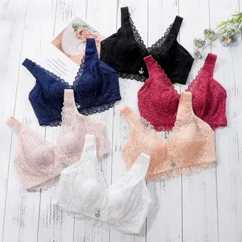 

Ladies Lace Transparent Bras Underwire Bra Sexy Lingerie Underwear Perspective Bralette Push Up Brassiere Underwear