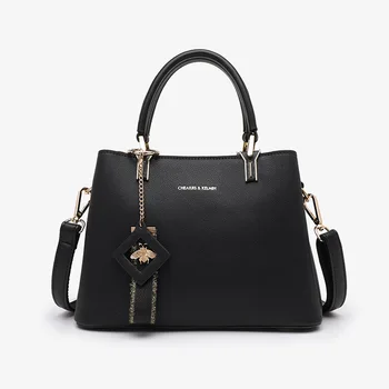 

CHISPAULO brand Shoulder bag New women high quality PU leather handbag Exquisite charm free shipping