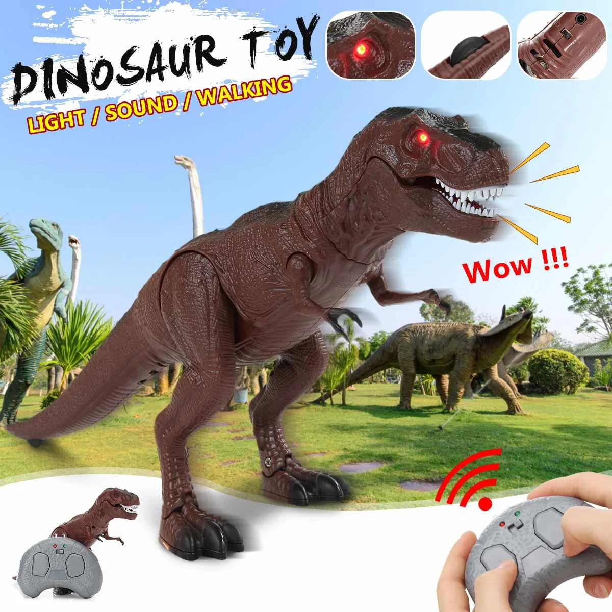 kids dinosaur robot