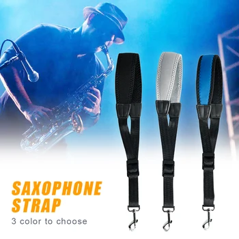 

Clarinet Saxophone Strap Pressure Reducing Alto Teno Professional With Hook Universal Breathable Single Shoulder Strap