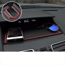 Lsrtw2017 силикагель приборной панели автомобиля Противоскользящий коврик передач панельный коврик для subaru forester 2013