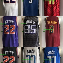 A+++ Качественная мужская футболка для взрослых Dart#22 DeAndre Ayton 2 Collin Sexton 77 Luka Doncic 35 Marvin Bagley III